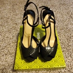 Black Suede Dress Heels